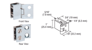 Glass Door Hinges for Glass Doors and Cabinets