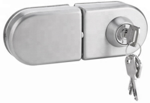 Glass Door Lock for Glass Doors and Cabinets