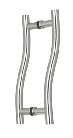 Glastürgriffe für Glastüren bis 12 mm Glas