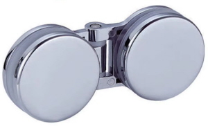 Glastürscharniere für Glastüren von 6 mm bis 8 mm Glas.