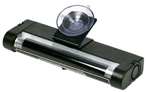 UV-Belichtungsleuchte mit Vakuumsauger.